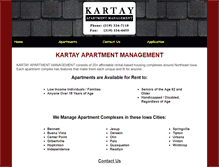 Tablet Screenshot of kartayapartments.com